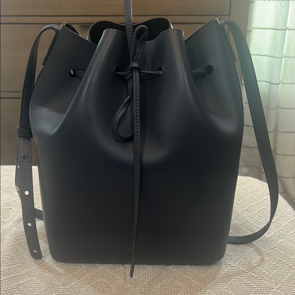 Mansur Gavriel Large Bucket Bag with custom organization insert